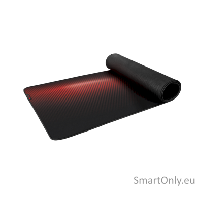 Genesis | Carbon 500 Ultra Blaze | Mouse pad | 450 x 1100 x 2.5 mm | Red/Black 4