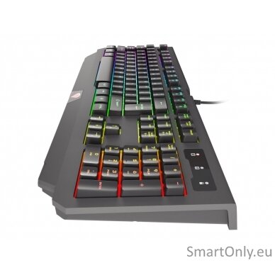 GENESIS COMBO set 4in1 cobalt 330 rgb keyboard + mouse +headphones + mousepad, us layout 33