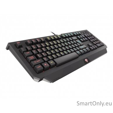 GENESIS COMBO set 4in1 cobalt 330 rgb keyboard + mouse +headphones + mousepad, us layout 20