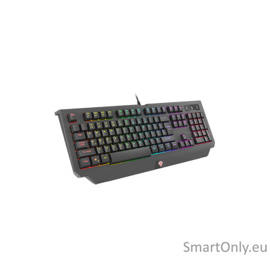 GENESIS COMBO set 4in1 cobalt 330 rgb keyboard + mouse +headphones + mousepad, us layout 6