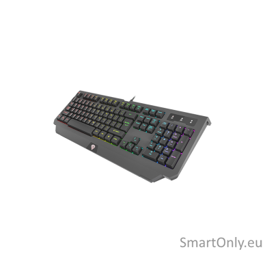 GENESIS COMBO set 4in1 cobalt 330 rgb keyboard + mouse +headphones + mousepad, us layout 8