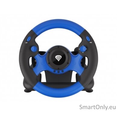 Genesis | Driving Wheel | Seaborg 350 | Blue/Black | Game racing wheel 9