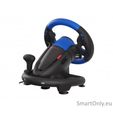 Genesis | Driving Wheel | Seaborg 350 | Blue/Black | Game racing wheel 10