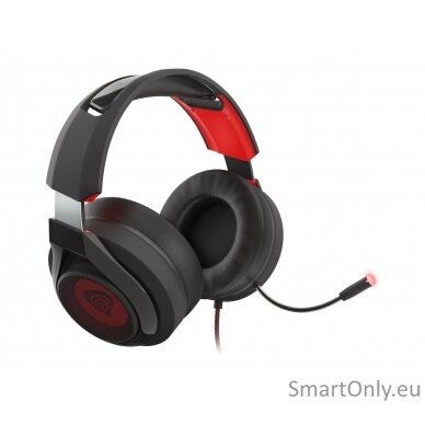 GENESIS Gaming Headset RADON 610, Wired, Balck/Red