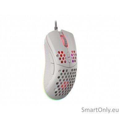 Genesis Gaming Mouse Krypton 555 Wired USB 2.0 Gaming Mouse White 10