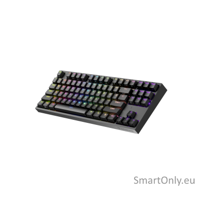 Genesis Mechanical Gaming Keyboard THOR 404 TKL RGB Mechanical Gaming Keyboard Wired US Gateron Yellow Pro USB Type-A 1005 g 11