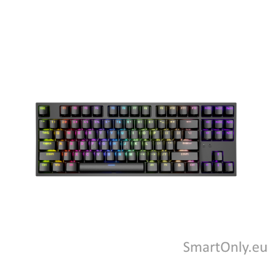 Genesis Mechanical Gaming Keyboard THOR 404 TKL RGB Mechanical Gaming Keyboard Wired US Gateron Yellow Pro USB Type-A 1005 g 4