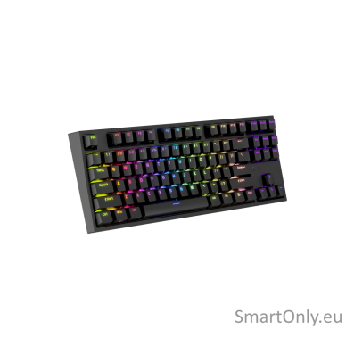 Genesis Mechanical Gaming Keyboard THOR 404 TKL RGB Mechanical Gaming Keyboard Wired US Gateron Yellow Pro USB Type-A 1005 g 9