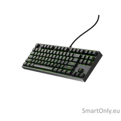 Genesis Mechanical Gaming Keyboard THOR 404 TKL RGB Mechanical Gaming Keyboard Wired US Gateron Yellow Pro USB Type-A 1005 g 10