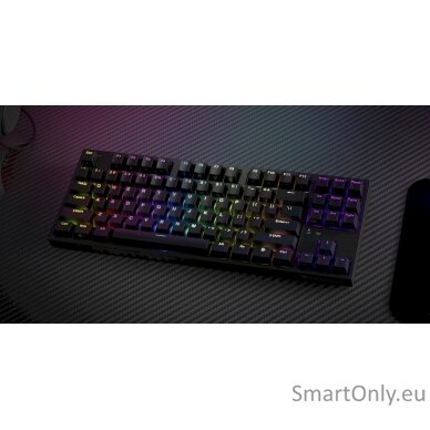 Genesis Mechanical Gaming Keyboard THOR 404 TKL RGB Mechanical Gaming Keyboard Wired US Gateron Yellow Pro USB Type-A 1005 g 2