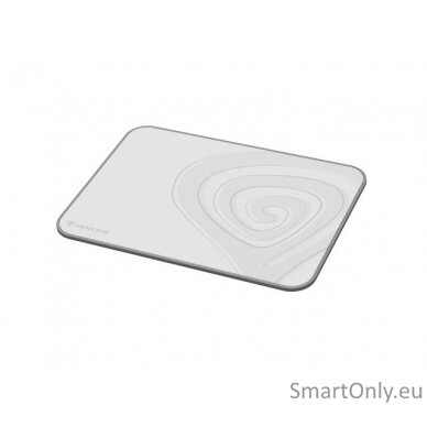 Genesis | Mouse Pad | Carbon 400 M Logo | 250 x 350 x 3 mm | Gray/White