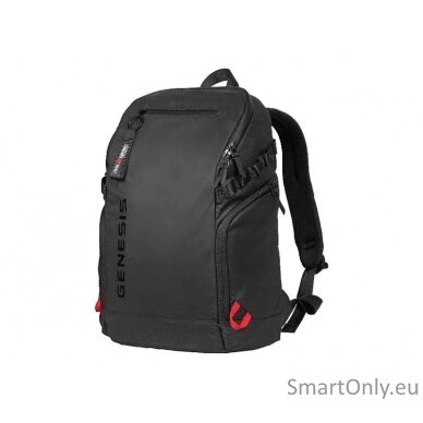 Genesis Pallad 420 | Fits up to size 15.6 " | Laptop Backpack | Black | Waterproof