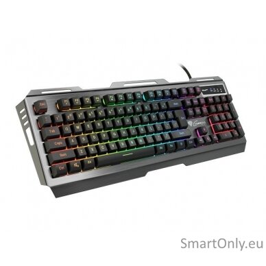 Genesis Rhod 420 Gaming keyboard RGB LED light US Wired Black 1.6 m