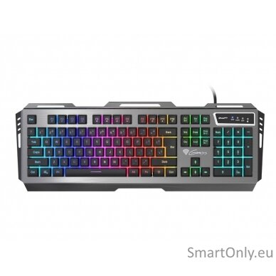 Genesis Rhod 420 Gaming keyboard RGB LED light US Wired Black 1.6 m 1