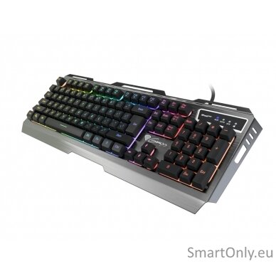 Genesis Rhod 420 Gaming keyboard RGB LED light US Wired Black 1.6 m 3