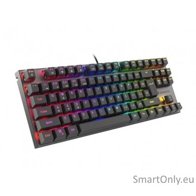 Genesis THOR 303 TKL Mechanical Gaming Keyboard Hot Swap technology allows for instant switch replacement without the need for soldering and technical knowledge. Any user can handle the replacement, just vertically pull out the switch with the included me 1