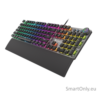 Genesis THOR 400 RGB Gaming keyboard RGB LED light US Wired 1.6 m 6