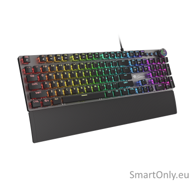 Genesis THOR 400 RGB Gaming keyboard RGB LED light US Wired 1.6 m