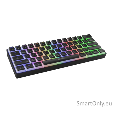 Genesis THOR 660 RGB Mechanical Gaming Keyboard Ultra-fast response time; Dual connectivity mode; Choose your favourite RGB lighting mode, build a deadly combo, and set up macros and profiles; Supported Operating Systems: Android, Linux, Windows 10, Windo 6