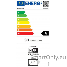 GIGABYTE MONITOR 34" MO34WQC EK
