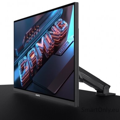 Gigabyte Arm Edition Gaming Monitor M32U AE-EK 32 ", IPS, UHD, 3840 x 2160, 16:9, 1 ms, 350 cd/m², Black, 144 Hz, HDMI ports quantity 2 2