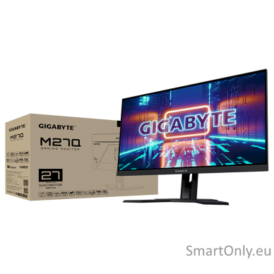 Gigabyte Gaming Monitor M27Q-EK 27 ", QHD, 2‎‎560 x 1440 pixels 2