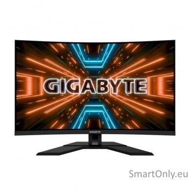 Gigabyte Gaming Monitor 	M32UC-EK 32 ", VA, UHD, 3840 x 2160, 16:9, 1 ms, 350 cd/m², Black, 144 Hz, HDMI ports quantity 2 2