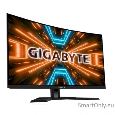 Gigabyte Gaming Monitor 	M32UC-EK 32 ", VA, UHD, 3840 x 2160, 16:9, 1 ms, 350 cd/m², Black, 144 Hz, HDMI ports quantity 2 4