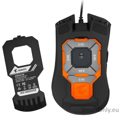 Gigabyte USB Mouse  AORUS M5 wired Black 4