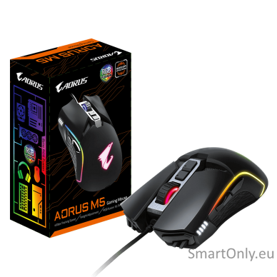 Gigabyte USB Mouse  AORUS M5 wired Black 5