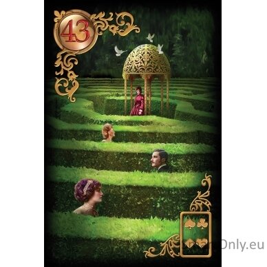 Gilded Reverie Lenormand kortos US Games Systems 4