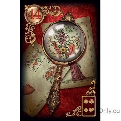 Gilded Reverie Lenormand kortos US Games Systems 8