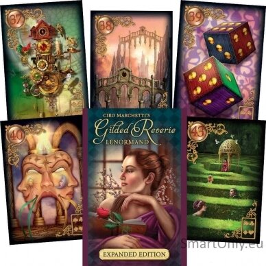 Gilded Reverie Lenormand kortos US Games Systems