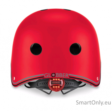 Globber Helmet Primo Lights Red 2