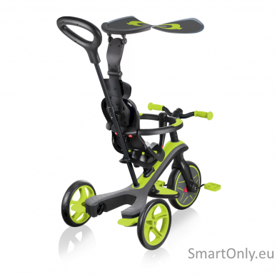Globber | Lime green | Tricycle and Balance Bike | Explorer Trike 4in1 3
