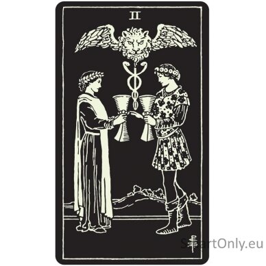 Glow in the Dark Tarot kortos US Games Systems 6