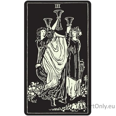 Glow in the Dark Tarot kortos US Games Systems 8