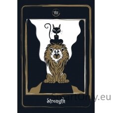 Golden Black Cat Tarot kortos AGM