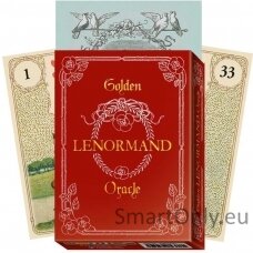 Golden Lenormand oracle kortos Lo Scarabeo