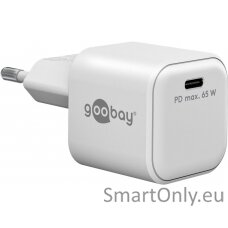 Goobay 65370 USB-C USB-C TM Dual Fast Charger (36 W), White