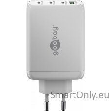 Goobay 65556 USB-C PD Multiport Quick Charger (100 W), White Goobay