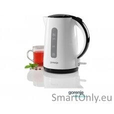 Gorenje Kettle K17PLBW Electric 2200 W 1.7 L Plastic + metal 360° rotational base White