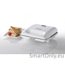 Gorenje Sandwich Maker SM701GCW 700 W Number of plates 1 Number of pastry 1 White