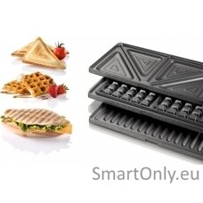 Gorenje Sandwich maker SM703GCB 700 W Number of plates 3 Number of pastry 2 Black