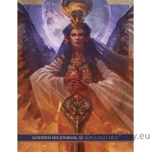 Goddess Isis journal užrašinė Blue Angel