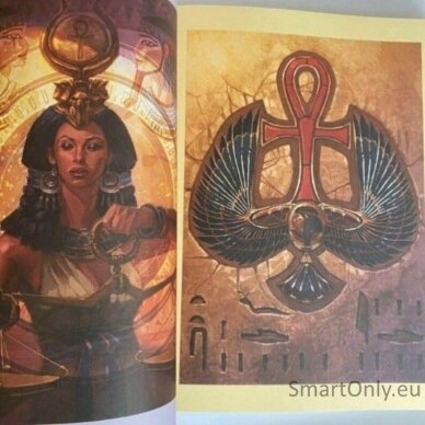 Goddess Isis journal užrašinė Blue Angel 4