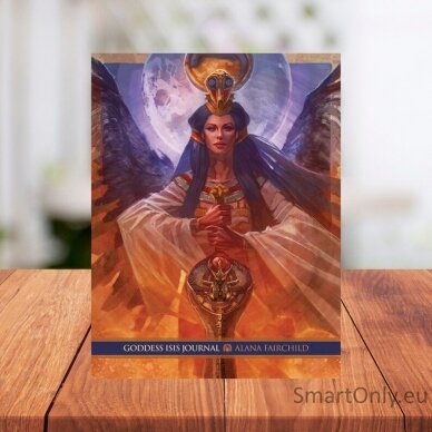 Goddess Isis journal užrašinė Blue Angel 5