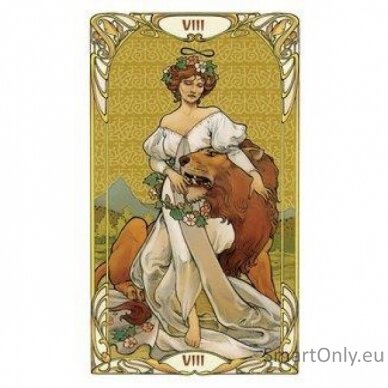 Golden Art Nouveau Tarot Mini kortos Lo Scarabeo 2