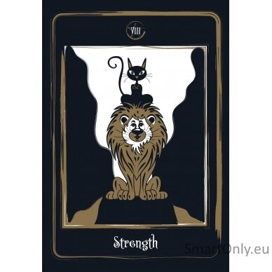 Golden Black Cat Tarot kortos AGM 1