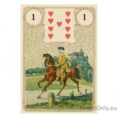 Golden Lenormand oracle kortos Lo Scarabeo 1